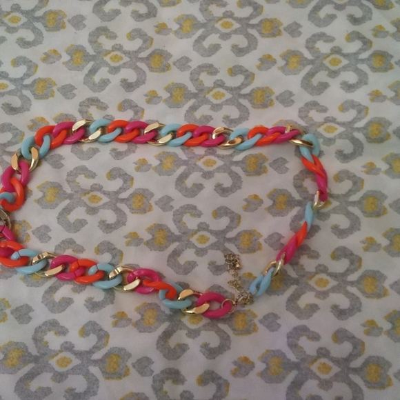 Summer retro style necklace, - Picture 2 of 2